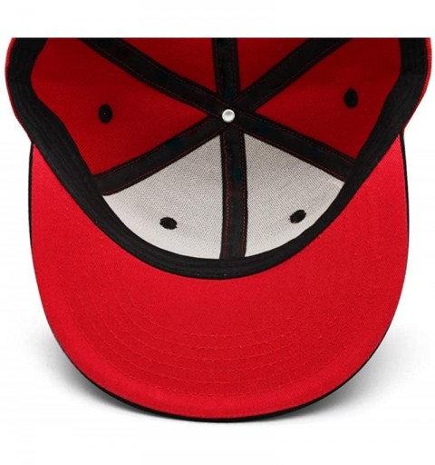 Baseball Caps Unisex Man Baseball Hat Hip Hop Adjustable Mesh Captain-Peterbilt-tiucks-Flat Cap - Black-7 - CG18AHC32Q7 $15.78