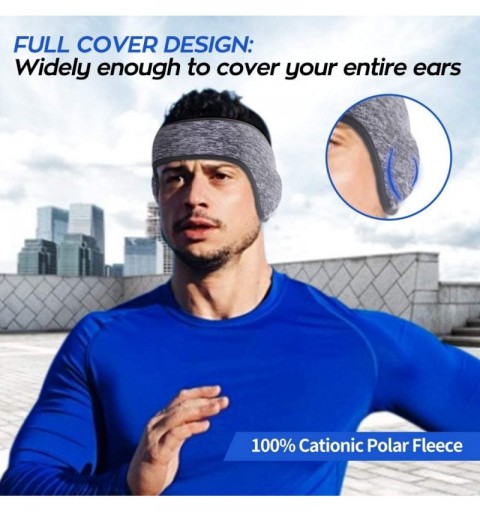 Headbands Headbands Stretch Earmuffs Wear Full - Grey+dark Blue+purple - C319274DGQU $10.23