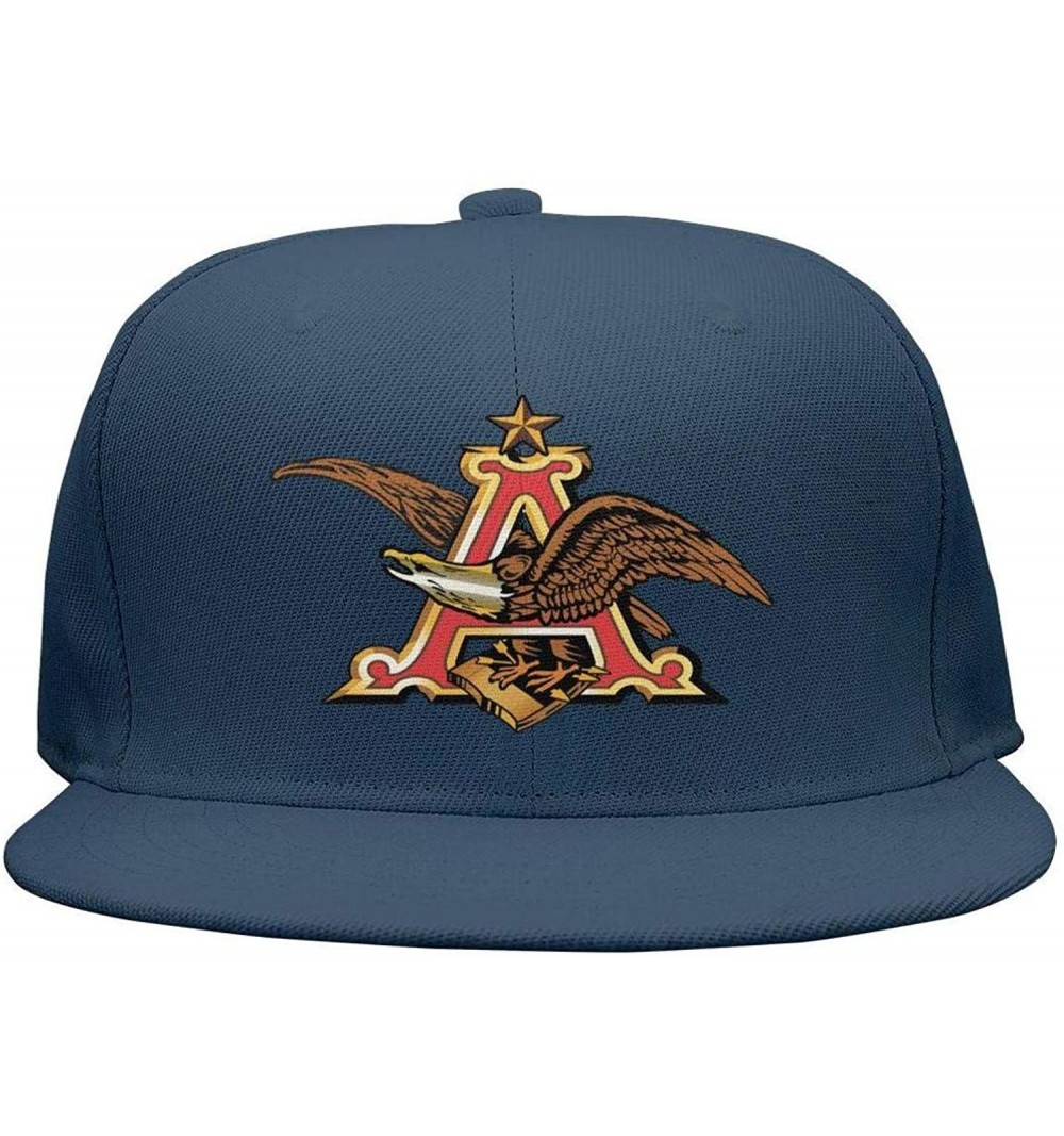 Baseball Caps Personalized Anheuser-Busch-Beer-Sign- Baseball Hats New mesh Caps - Navy-blue-16 - CM18RIDRGU9 $14.45