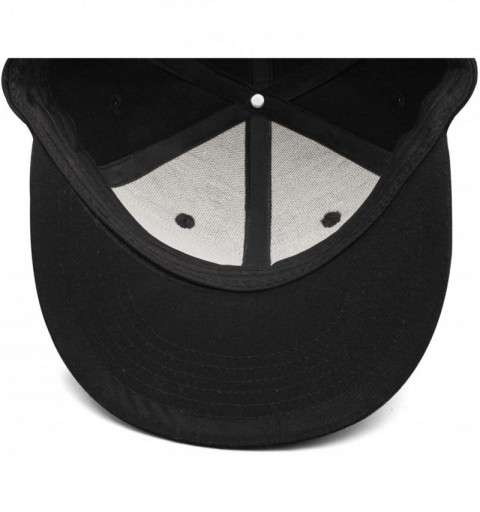 Baseball Caps Unisex Man's Baseball Cap Adjustable Mesh Caps Trucker Dad Hats Snapback Hat - Black-1 - C818A2ZM60I $17.08