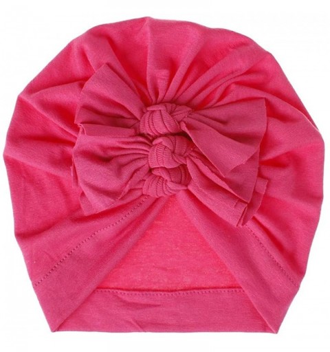 Bomber Hats Newsboy Bomber Bowknot Fashion - Hot Pink - C418A77I0E9 $10.17