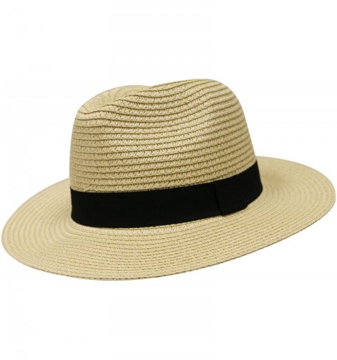 Sun Hats Women Pmf100 7 Inch Wide Wired Brim Sun Floppy Hat - Pms570 Natural - C518G5CTSEQ $13.56