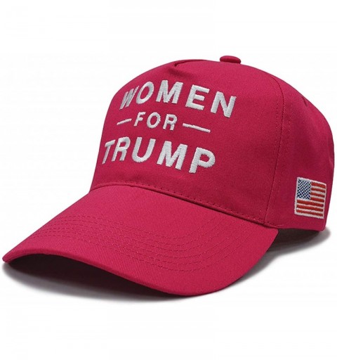 Baseball Caps Donald Trump Make America Great Again Hat Women for Trump Slogan with USA American Flag Adjustable Baseball Cap...