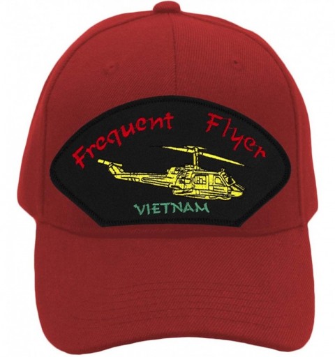 Baseball Caps Frequent Flyer - Vietnam Hat/Ballcap Adjustable One Size Fits Most - Red - CC18N7AWEN9 $23.71