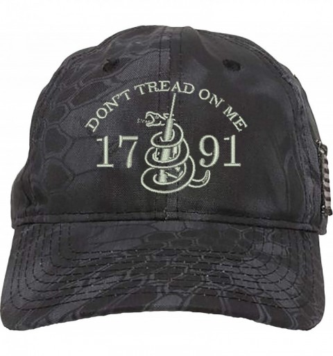 Baseball Caps Don't Tread On Me 2nd Amendment 1791 AR15 Guns Right Freedom Embroidered One Size Fits All Structured Hats - C2...