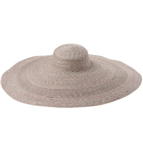 Sun Hats Tama o Sombrero Cubierta Expandido Di metro - Gray - C418Y4GTUT3 $33.80