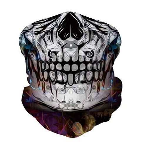 Balaclavas Scarf Bandanas Neck Gaiter Unisex Headwear Bandana Face Shield for Outdoor and Sports - Pattern 44 - CP198ORE4ON $...