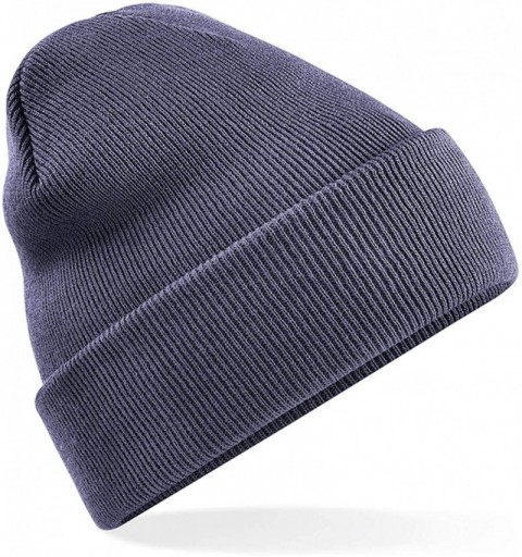 Skullies & Beanies Beanie Cap for Men Women Cuffed Plain Knit Skull Cap Winter Warm Hat Stocking Hat - Grey - CE18YKO3S6D $7.15