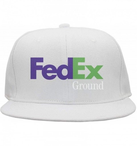 Baseball Caps Mens Womens Printing Adjustable Meshback Hat - White - C418N9RIQ8W $20.92
