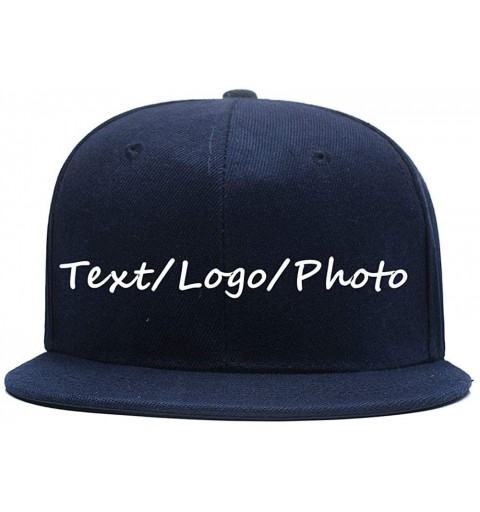 Baseball Caps Snapback Personalized Outdoors Picture Baseball - Navy - CK18I8A7EK7 $10.84