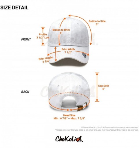 Baseball Caps Be Kind Trendy Fashion Dad Hat Cotton Baseball Cap Polo Style Low Profile - Pc101 Dark Denim - CR18SXNHGSE $11.46