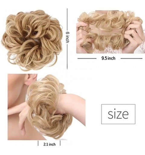 Fedoras Extensions Scrunchies Pieces Ponytail - Ak - CN18ZLY748L $11.70