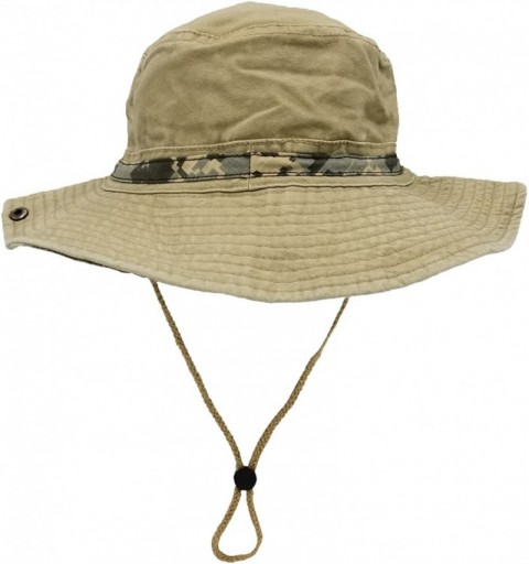 Sun Hats Outdoor Summer Boonie Hat for Hiking- Camping- Fishing- Operator Floppy Military Camo Sun Cap for Men or Women - CV1...