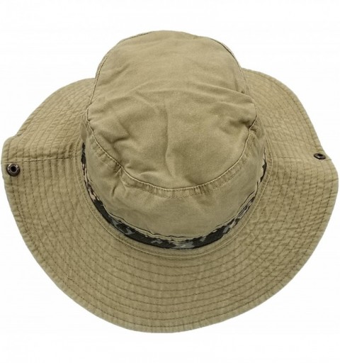 Sun Hats Outdoor Summer Boonie Hat for Hiking- Camping- Fishing- Operator Floppy Military Camo Sun Cap for Men or Women - CV1...
