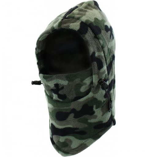 Balaclavas Unisex Fleece Balaclava- Winter Gaiter- Neck Warmer Hood- Multifunctional Mask - Camouflage - CB1272ZZ0AL $12.44