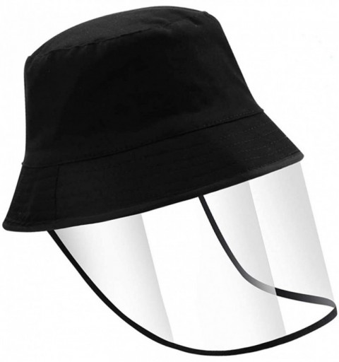 Baseball Caps Baseball Cap Women & Men- Fashion Sun Hat Removable Anti-Sunburn UV-Proof - D-black - C5197NZ97DC $16.91