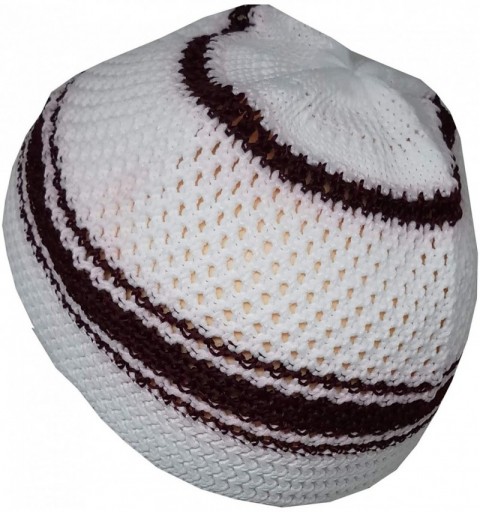 Skullies & Beanies Set 2 Muslim Skull Cap AMN-202 Taqiyah Headwear Beanie Islam Crochet Takke Kufi Hat - Color Set 2 - CY1963...