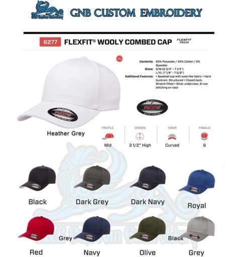 Baseball Caps Men's Athletic Baseball Flex-Fitted Cap. Flexfit Baseball Hat. - Dark Grey - C418S2QMYXN $11.25