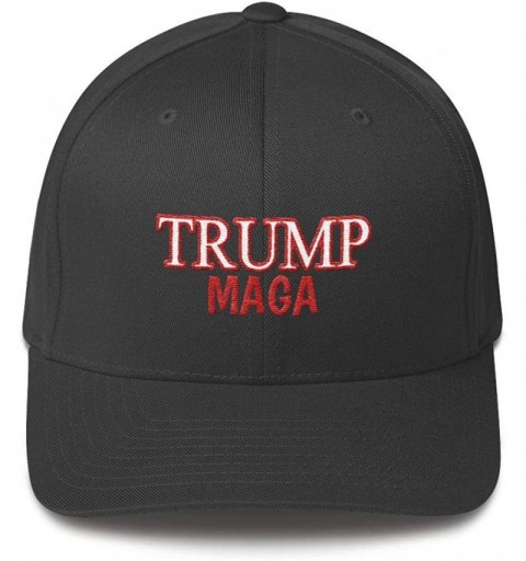 Baseball Caps Donald Trump MAGA Hat- Make America Great Again One Size Fits Most Flexfit Cap- Printed in USA - CT18Q6KD4R2 $2...