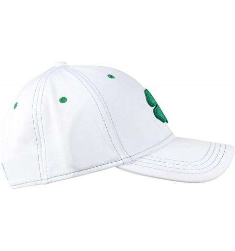 Baseball Caps Premium Fitted Series Stretch Fit Low Profile Structured Cap (Large/X-Large- Green/White/Green) - C011ES42O8H $...
