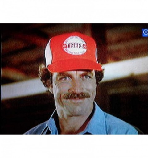 Baseball Caps Magnum PI AL's Automotive Tigers Hat Embroidered Patch Cap Cosplay - CD18WCATO28 $19.81