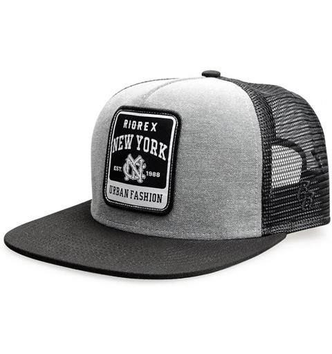 Sun Hats Sun hat for Mens mesh Baseball Cap Outdoor Sport Snapback caps1706B014 (Black) - CB18DDLZ3YC $30.54