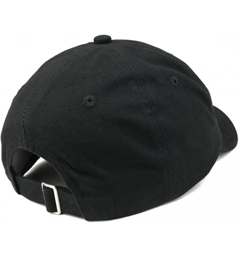 Baseball Caps Miniature Schnauzer Dog Embroidered Soft Cotton Dad Hat - Black - CK18G4ESGWZ $14.39