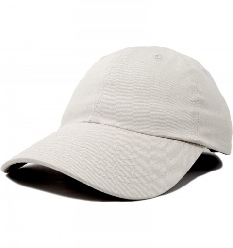 Baseball Caps Baseball Cap Dad Hat Plain Men Women Cotton Adjustable Blank Unstructured Soft - Beige - C2119512M85 $9.20