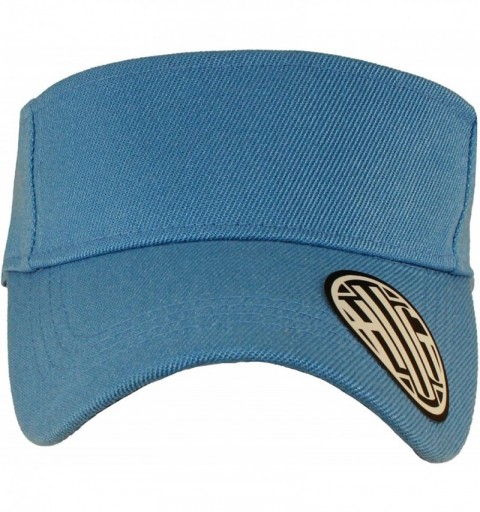 Baseball Caps Premium Plain SunVisor Baseball Golf Fishing Tennis Cap Hat Adjustable Unisex - Sky - CY1889ZNSYU $10.05