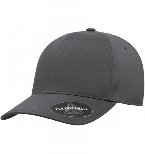Baseball Caps Flexfit Delta 180 Ballcap - Seamless- Lightweight- Water Resistant Cap w/Hat Liner - Dark Grey - CR18GUYGQEK $2...