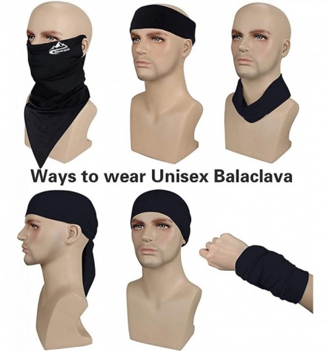 Balaclavas Breathable Balaclava Protection Running Cycling - B3-blackbluegray - CI198E7AYZW $22.43