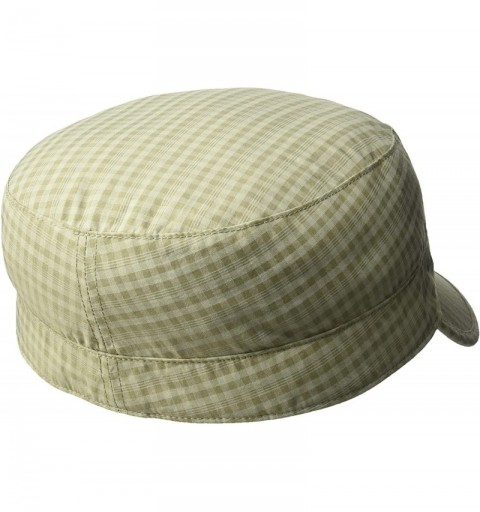 Sun Hats Radar Pocket Cap - Khaki Check - C0189Z3UWX8 $90.05