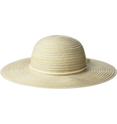 Sun Hats Women's Large Brim Packable Beach Sun Hat - Beige - CU18WNX8WLQ $20.85