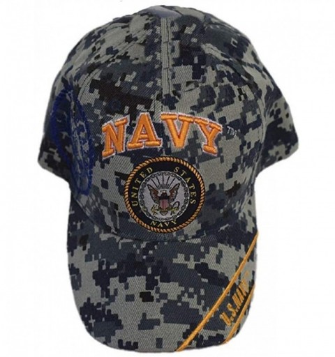 Baseball Caps Navy Emblem Cap Camo 100% acrylic baseball cap Official US Licensed 3D Cap602TC - CQ1875WIH4L $13.88