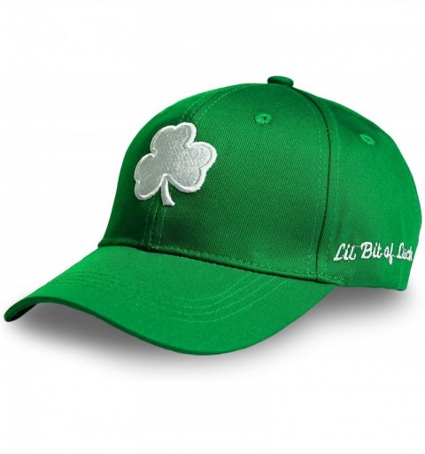 Baseball Caps St Patricks Day Hat- Irish St Patricks Day Shamrock Accessories Baseball Cap for Men and Women - Green - CZ194S...