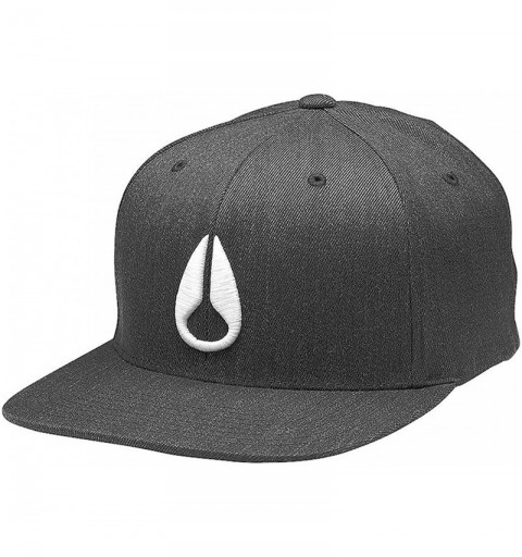 Baseball Caps Men's Deep Down Ff Athletic Fit Hat - Black Heather/White - CI11I3NYDS3 $28.84