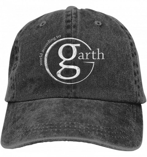 Baseball Caps Garth Brooks Denim Hat Fashion Can Adjust Denim Cap Baseball Cap Unisex - Black - CT18RC58QE8 $14.86