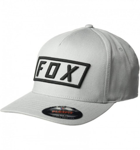 Baseball Caps Men's Boxer Flexfit Hat - Steel Gray - CD18O9X9DO6 $24.55