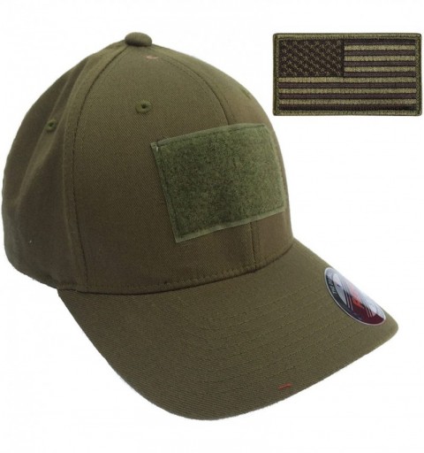 Baseball Caps Mid-Profile Tactical Cap - Olive Drab - CF11LGYSO3V $21.84