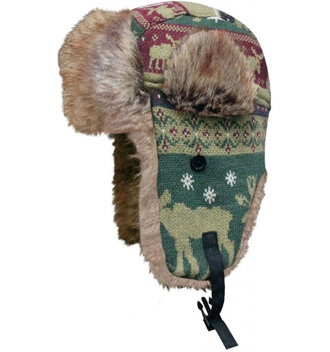 Skullies & Beanies Animal Knit Beanie - Animal Knit Moose - CP12N6LL7L9 $12.11