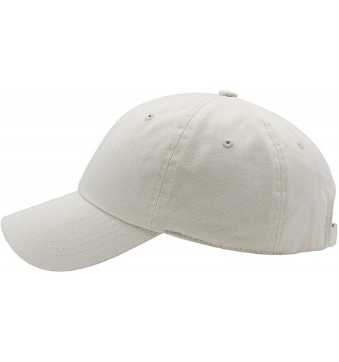 Baseball Caps Baseball Cap for Men Women - 100% Cotton Classic Dad Hat - Stone - CQ18EE4USI7 $12.15