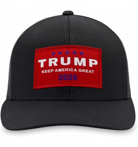 Baseball Caps Trump Keep America Great 2020 Hat - KAG Trucker Hat Baseball Cap Snapback Hat - Black - C2195EE4WNM $19.45