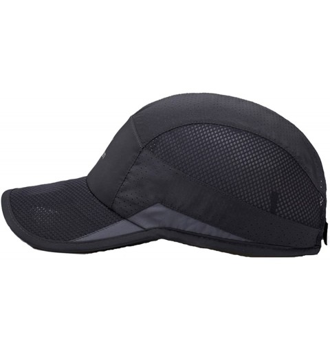 Baseball Caps Unisex Mesh Sport Cap Quick-Drying Outdoor Breathable Sun hat Runner UV Protection 50+ - Light Blue a - CJ17YYX...