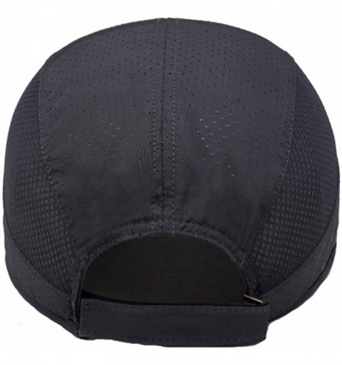 Baseball Caps Unisex Mesh Sport Cap Quick-Drying Outdoor Breathable Sun hat Runner UV Protection 50+ - Light Blue a - CJ17YYX...