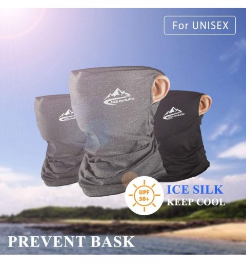 Balaclavas Face Mask Face Cover Scarf Bandana Neck Gaiters for Men Women UPF50+ UV Protection Outdoor Sports - C11993S6R24 $2...