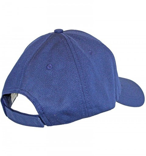 Baseball Caps Play 9 Breathable Mesh Golf Baseball Cap Hat - Navy - CY18A9KXIYM $21.12
