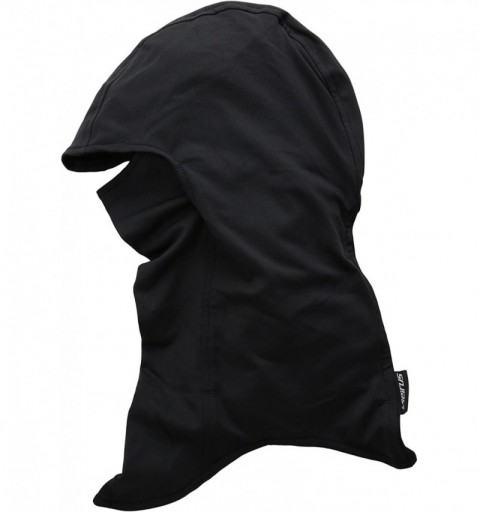 Balaclavas Dynamax Hinged Headliner Complete Protection for Head Face/Neck - Black - CY119WT73DT $33.51