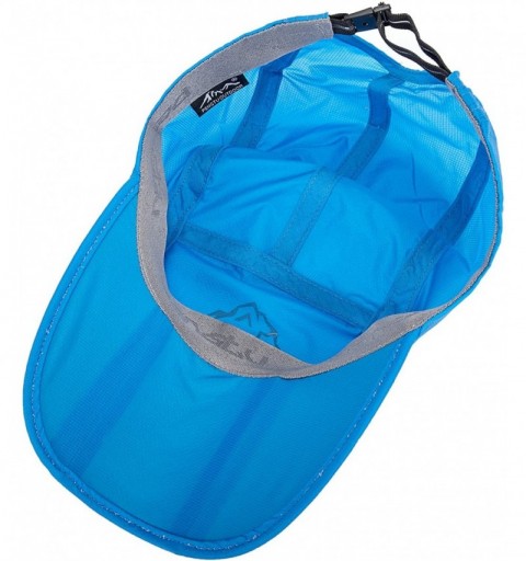 Sun Hats UPF50+ Protect Sun Hat Unisex Outdoor Quick Dry Collapsible Portable Cap - B1-royal Blue - C1183MZRRRA $15.34