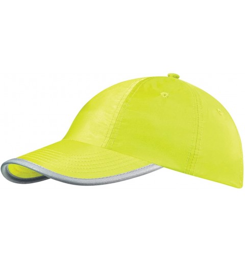 Baseball Caps Enhanced-viz/Hi Vis Baseball Cap/Headwear - Fluorescent Yellow - CX11E5OB37X $7.95