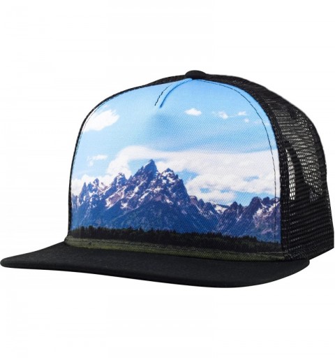 Baseball Caps Cool Trucker Hat - Photo Series - Mountain - C51889839TZ $24.67